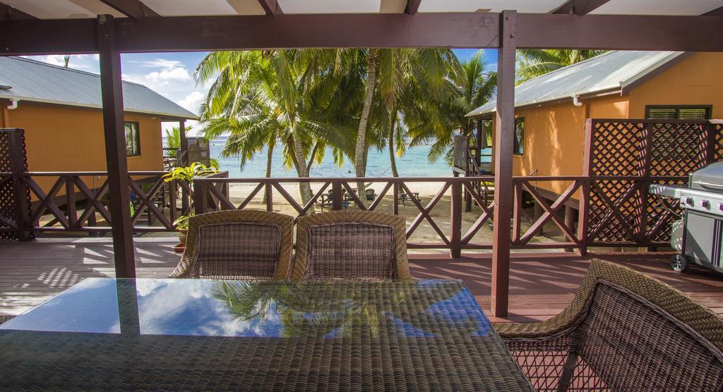 Nikao Beach Bungalows Rarotonga Rom bilde